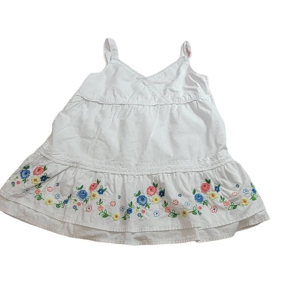 Children's Place embroidery tank top L10/12